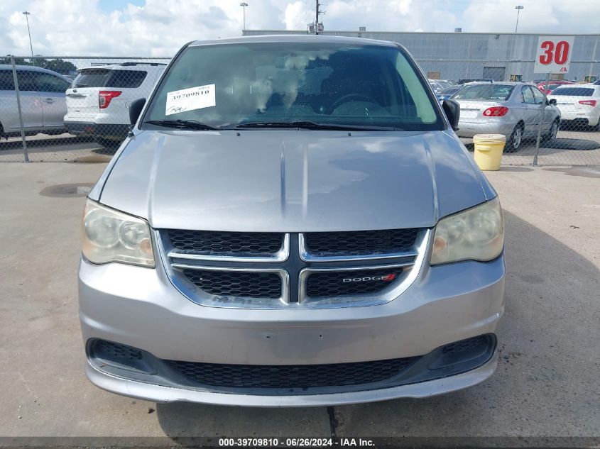 2014 Dodge Grand Caravan Se VIN: 2C4RDGBG5ER276265 Lot: 39709810