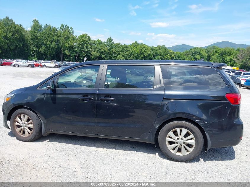 2016 Kia Sedona L VIN: KNDMA5C19G6174558 Lot: 39709825