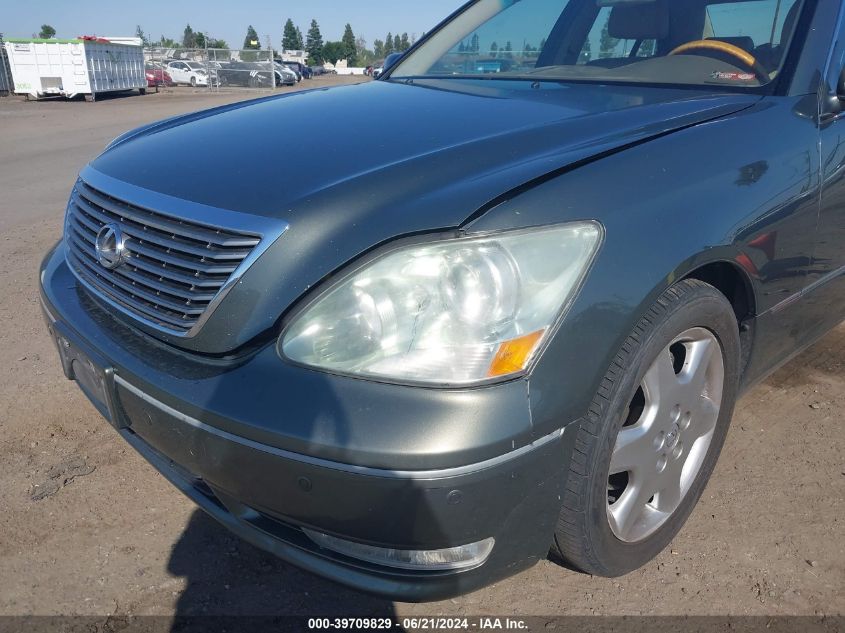 2005 Lexus Ls 430 VIN: JTHBN36F250177775 Lot: 39709829