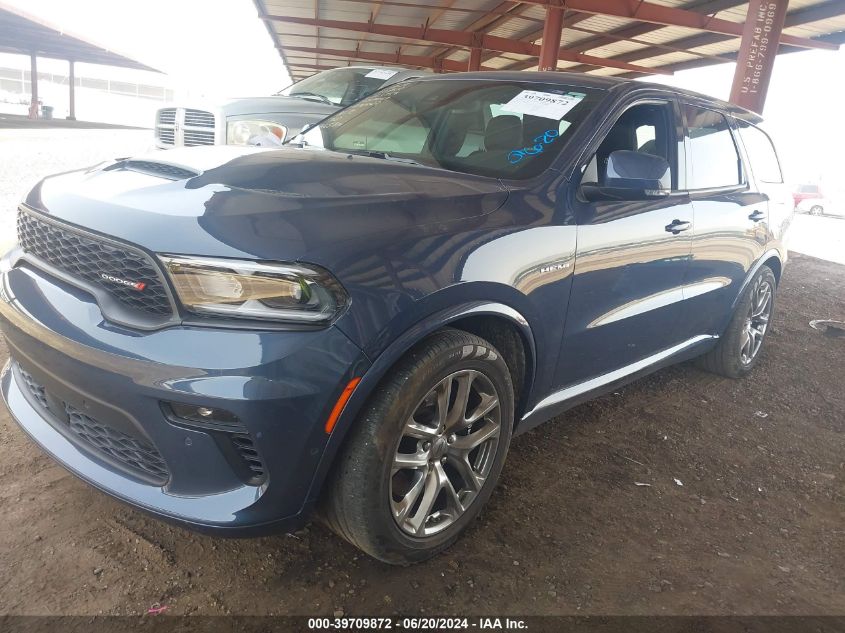 2021 Dodge Durango R/T Awd VIN: 1C4SDJCT8MC690822 Lot: 39709872