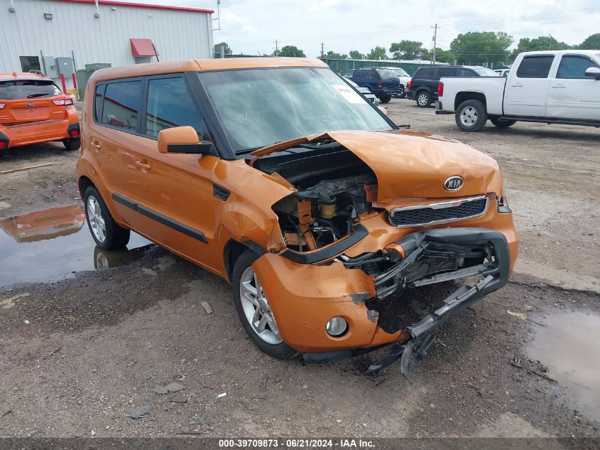 2011 Kia Soul + VIN: KNDJT2A25B7306080 Lot: 39709873