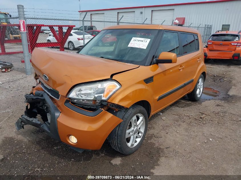 2011 Kia Soul + VIN: KNDJT2A25B7306080 Lot: 39709873