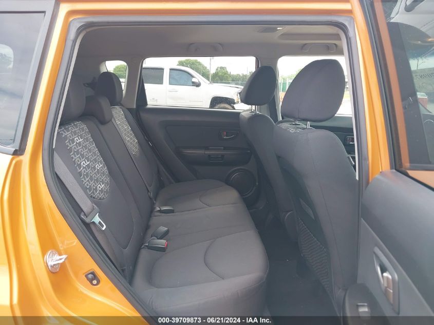 2011 Kia Soul + VIN: KNDJT2A25B7306080 Lot: 39709873