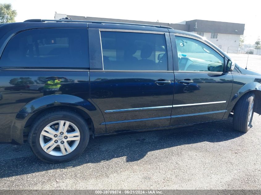 2008 Dodge Grand Caravan Sxt VIN: 2D8HN54X38R672453 Lot: 39709874