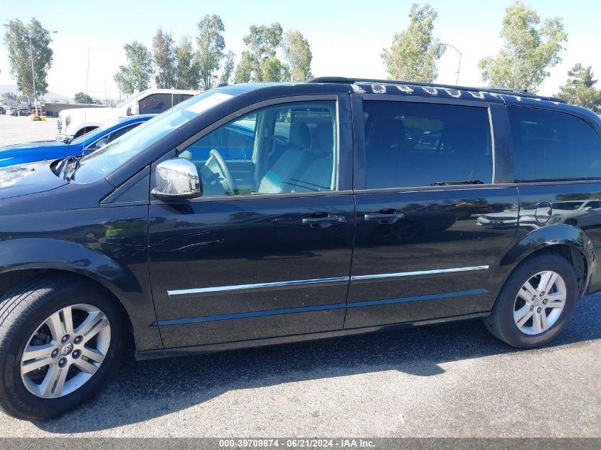 2008 Dodge Grand Caravan Sxt VIN: 2D8HN54X38R672453 Lot: 39709874