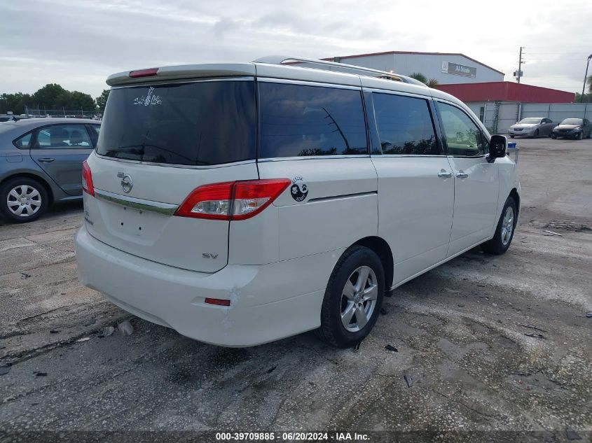 2017 Nissan Quest Sv VIN: JN8AE2KP2H9165944 Lot: 39709885