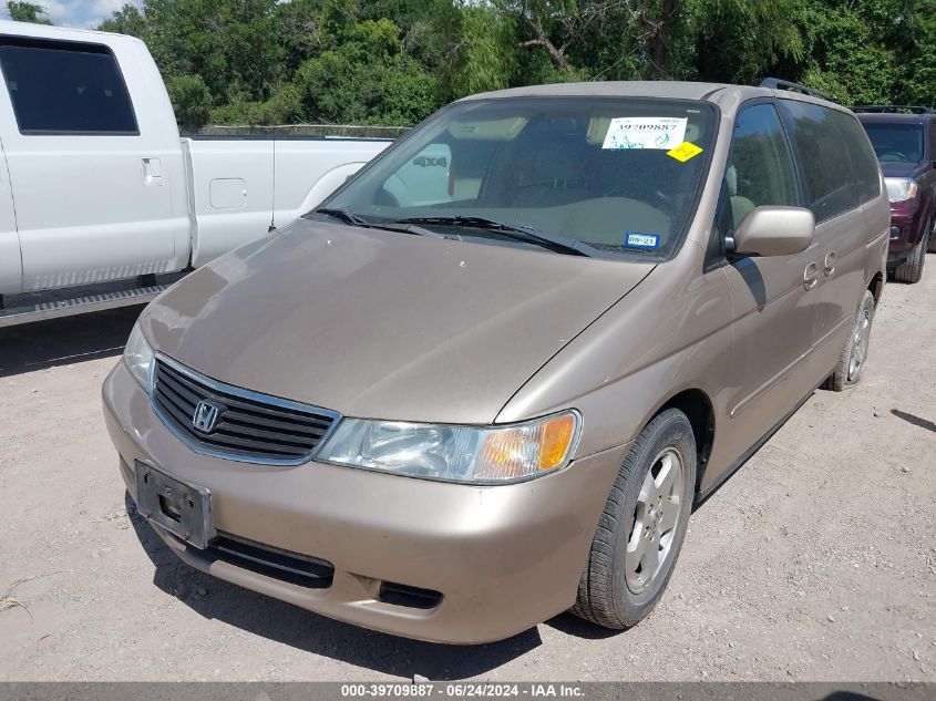 1999 Honda Odyssey Ex VIN: 2HKRL186XXH531314 Lot: 39709887