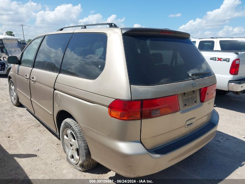 1999 Honda Odyssey Ex VIN: 2HKRL186XXH531314 Lot: 39709887