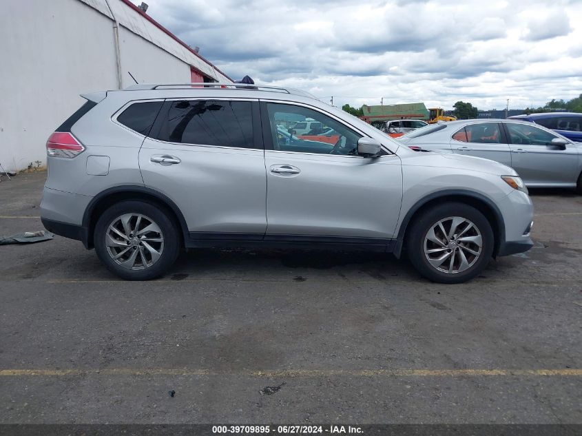 2014 Nissan Rogue Sl VIN: 5N1AT2MT9EC866020 Lot: 39709895