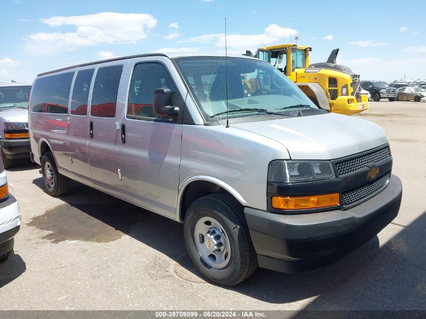 2024 Chevrolet Express Passenger Rwd 3500 Extended Wheelbase Ls VIN: 1GAZGNFP6R1204239 Lot: 39795871