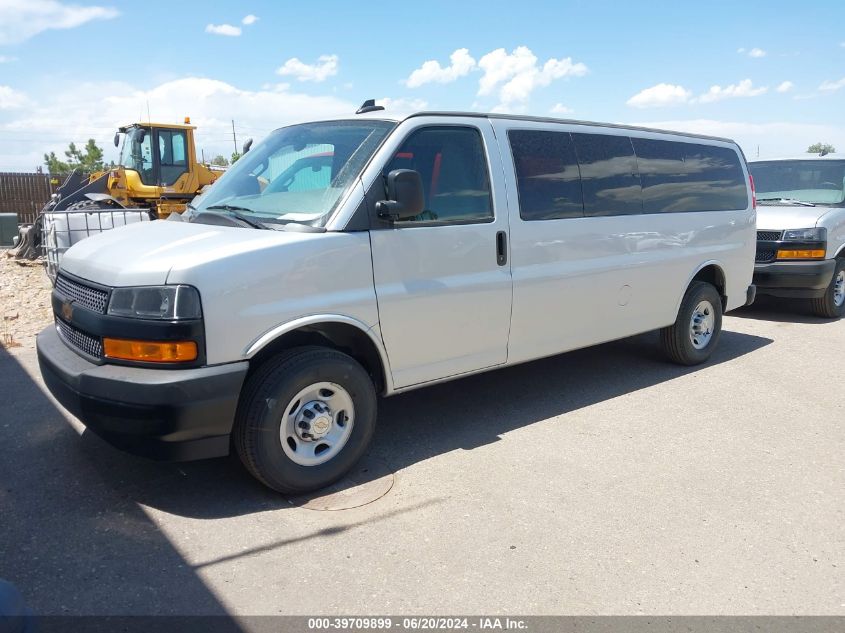 2024 Chevrolet Express Passenger Rwd 3500 Extended Wheelbase Ls VIN: 1GAZGNFP6R1204239 Lot: 39795871