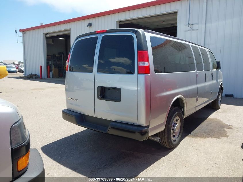 2024 Chevrolet Express Passenger Rwd 3500 Extended Wheelbase Ls VIN: 1GAZGNFP6R1204239 Lot: 39795871