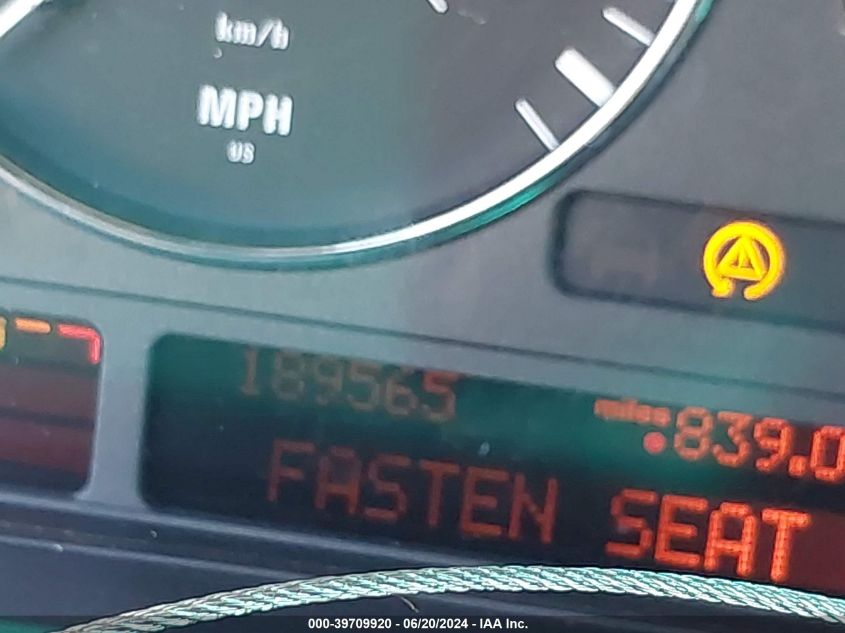 2002 BMW 530Ia VIN: WBADT63402CH86409 Lot: 39709920