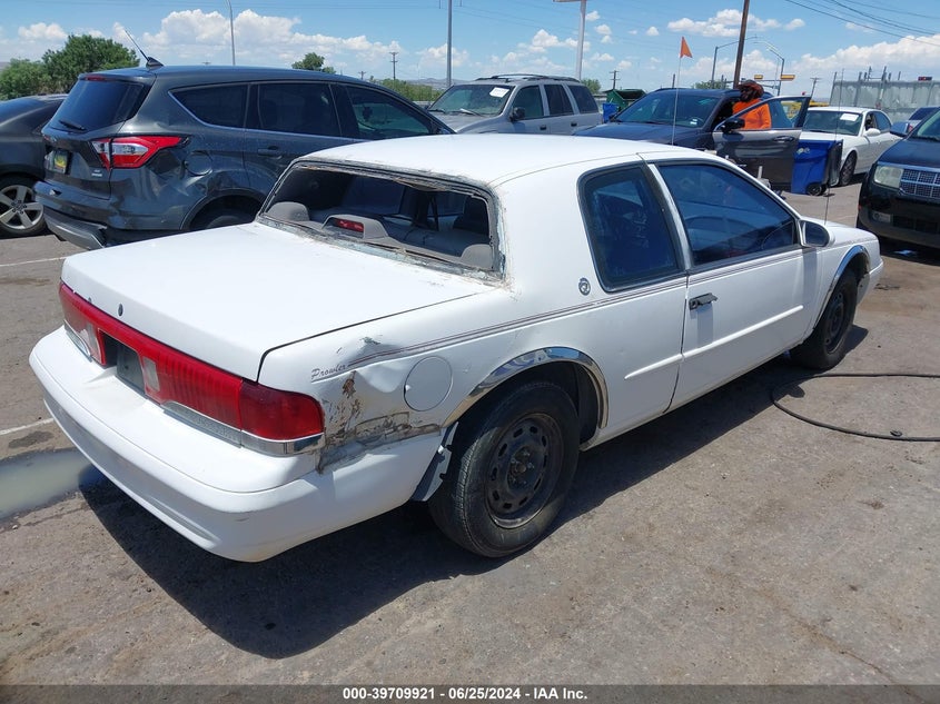 1995 Mercury Cougar Xr7 VIN: 1MELM6243SH611504 Lot: 39709921