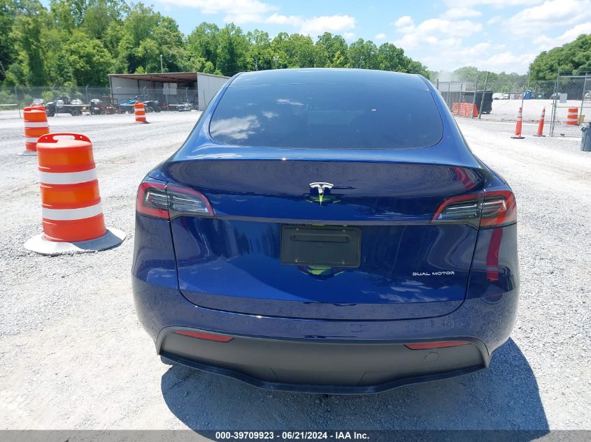 7SAYGDEE2PA098261 2023 Tesla Model Y Awd/Long Range Dual Motor All-Wheel Drive