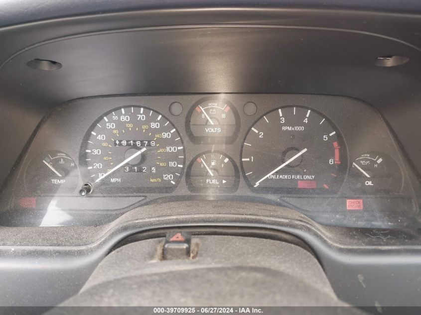 1994 Ford Thunderbird Lx VIN: 1FALP62W4RH213339 Lot: 39709925