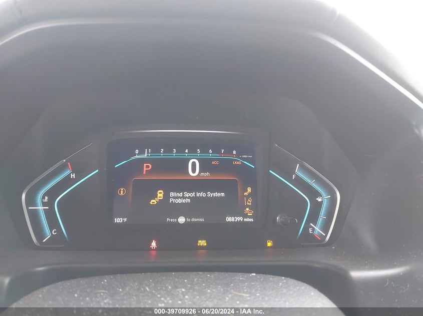 2019 HONDA ODYSSEY EX-L - 5FNRL6H71KB080383