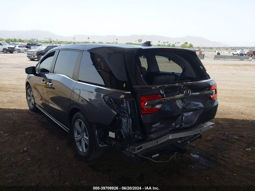 2019 HONDA ODYSSEY EX-L - 5FNRL6H71KB080383
