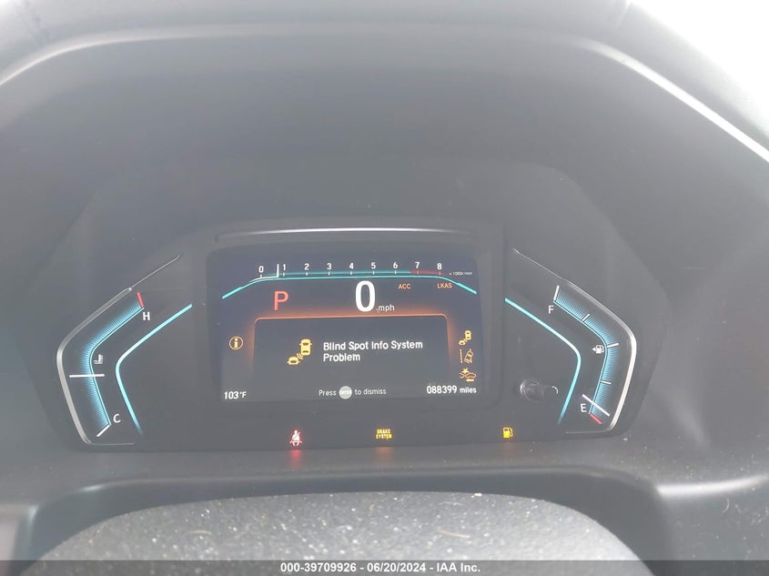 2019 HONDA ODYSSEY EX-L - 5FNRL6H71KB080383