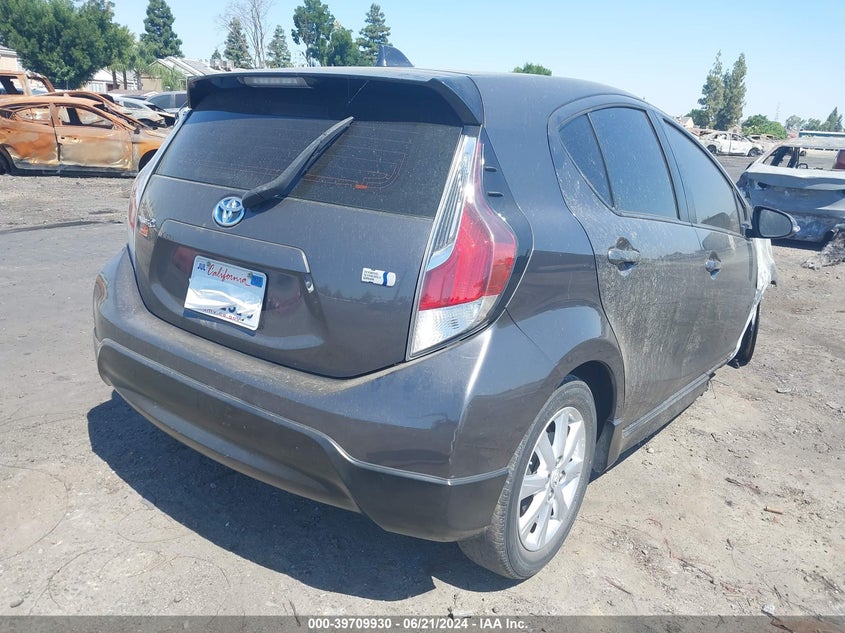 2017 Toyota Prius C Two VIN: JTDKDTB3XH1596021 Lot: 39709930