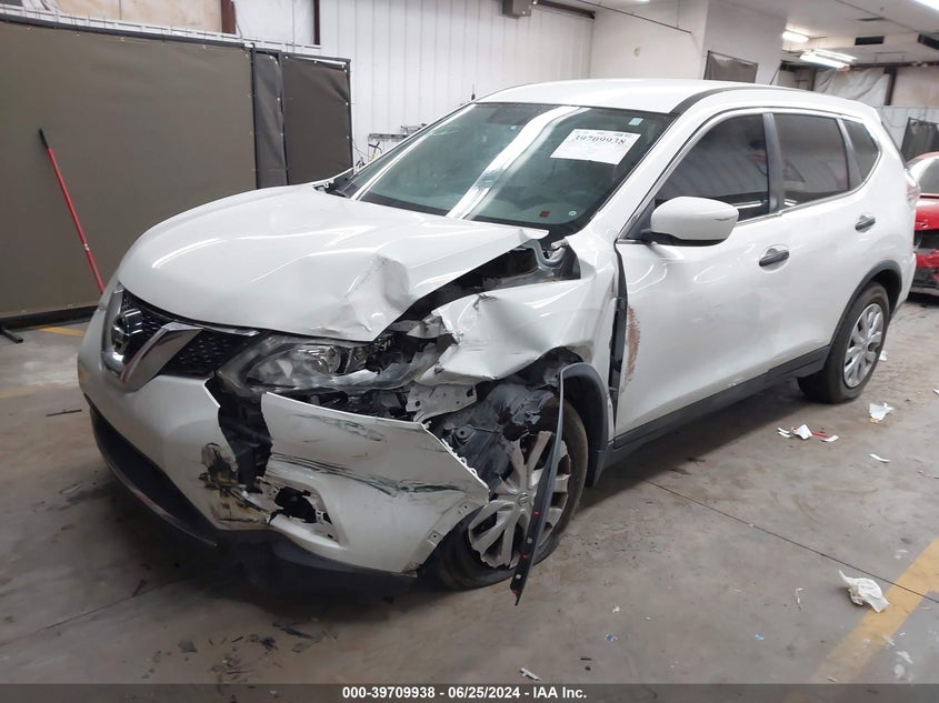 2016 Nissan Rogue S/Sl/Sv VIN: 5N1AT2MN5GC775542 Lot: 39709938