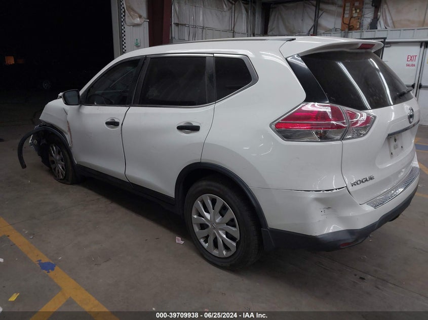 2016 Nissan Rogue S/Sl/Sv VIN: 5N1AT2MN5GC775542 Lot: 39709938