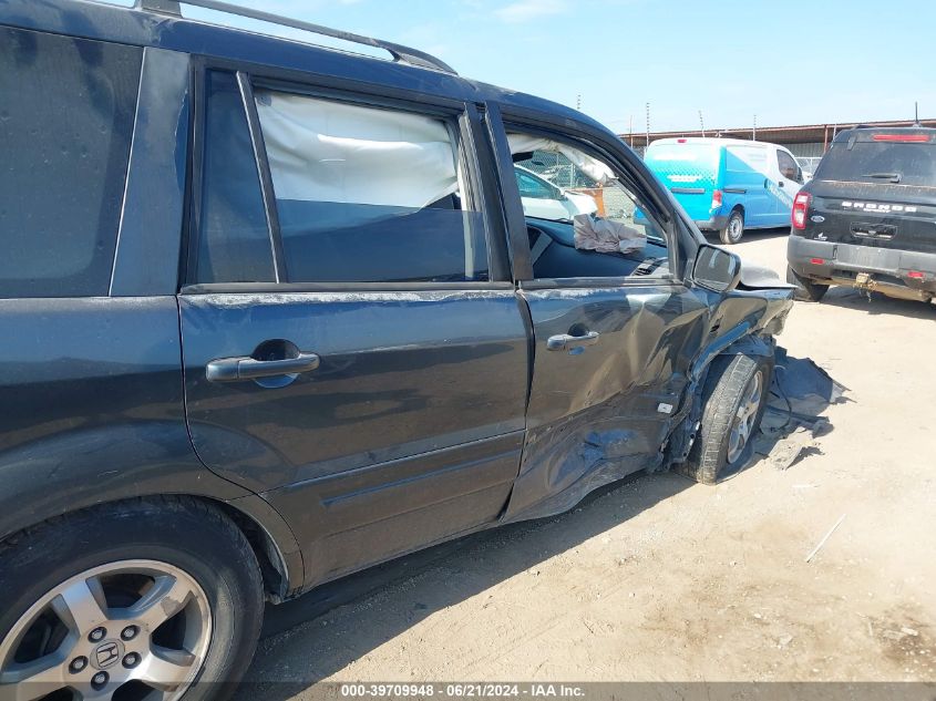 2006 Honda Pilot Ex-L VIN: 5FNYF28556B005248 Lot: 39709948