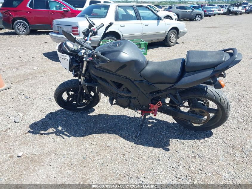 2007 Suzuki Sv650 VIN: JS1VP53A572104186 Lot: 39709949