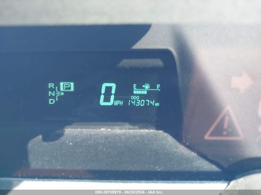 2009 Toyota Prius VIN: JTDKB20U897832238 Lot: 39709979