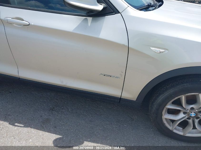 2012 BMW X3 xDrive35I VIN: 5UXWX7C55CL975214 Lot: 39709988