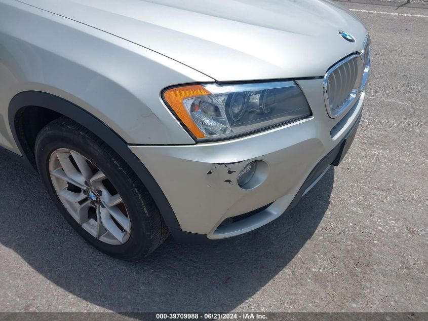 2012 BMW X3 xDrive35I VIN: 5UXWX7C55CL975214 Lot: 39709988