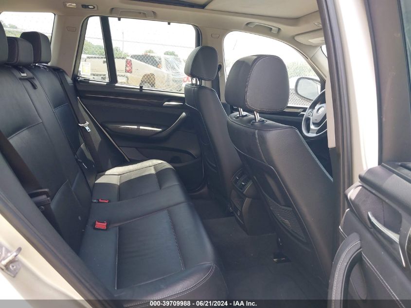 2012 BMW X3 xDrive35I VIN: 5UXWX7C55CL975214 Lot: 39709988