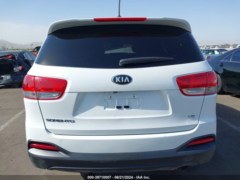 2017 Kia Sorento Lx/L VIN: 5XYPGDA52HG196699 Lot: 39710007