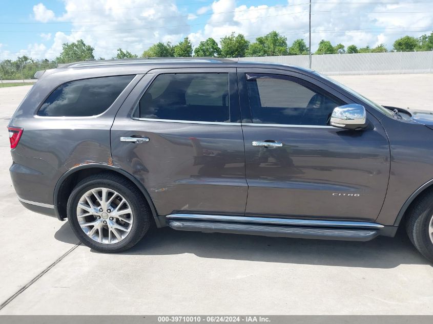 2015 Dodge Durango Citadel VIN: 1C4RDHEG7FC904385 Lot: 39710010