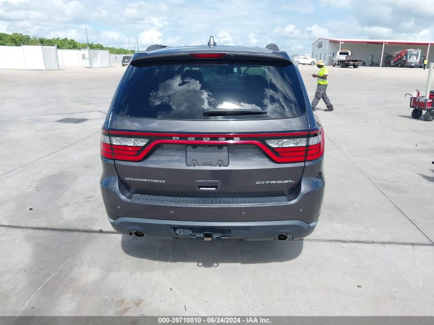 2015 Dodge Durango Citadel VIN: 1C4RDHEG7FC904385 Lot: 39710010