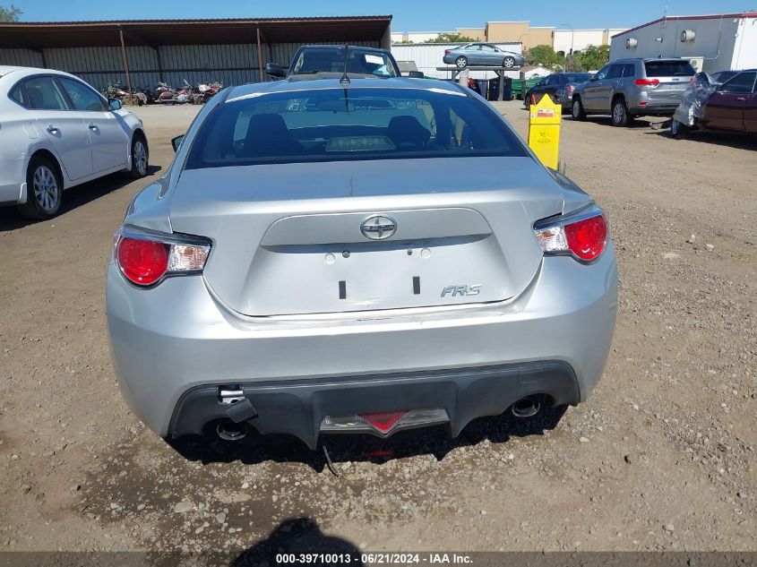 2013 Scion Fr-S VIN: JF1ZNAA12D2710135 Lot: 39710013