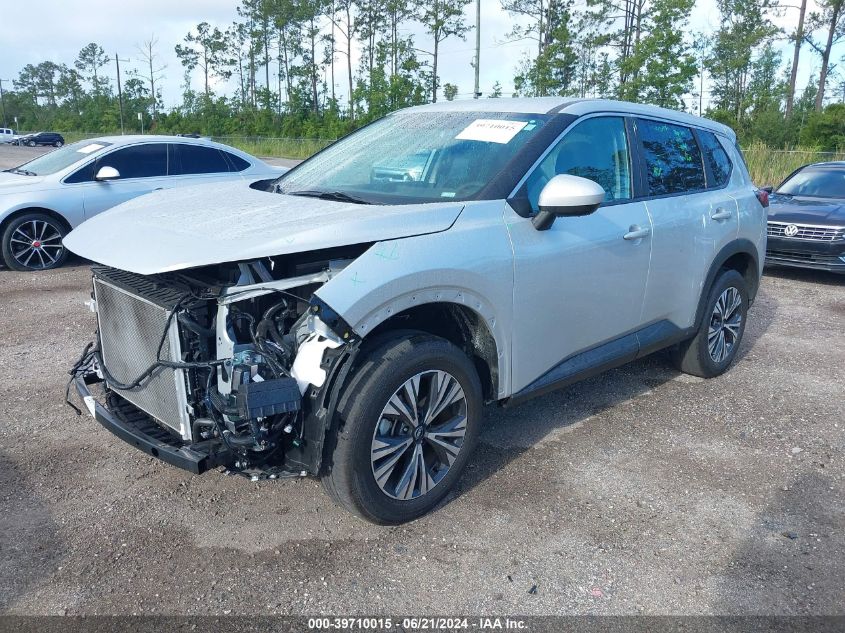 2023 Nissan Rogue Sv VIN: 5N1BT3BA5PC836592 Lot: 39710015