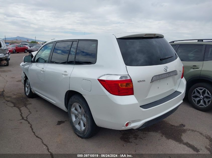 2008 Toyota Highlander VIN: JTEDS41A582041195 Lot: 39710019