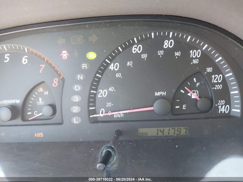 2003 Toyota Camry Le V6 VIN: 4T1BF32K43U060735 Lot: 39710022