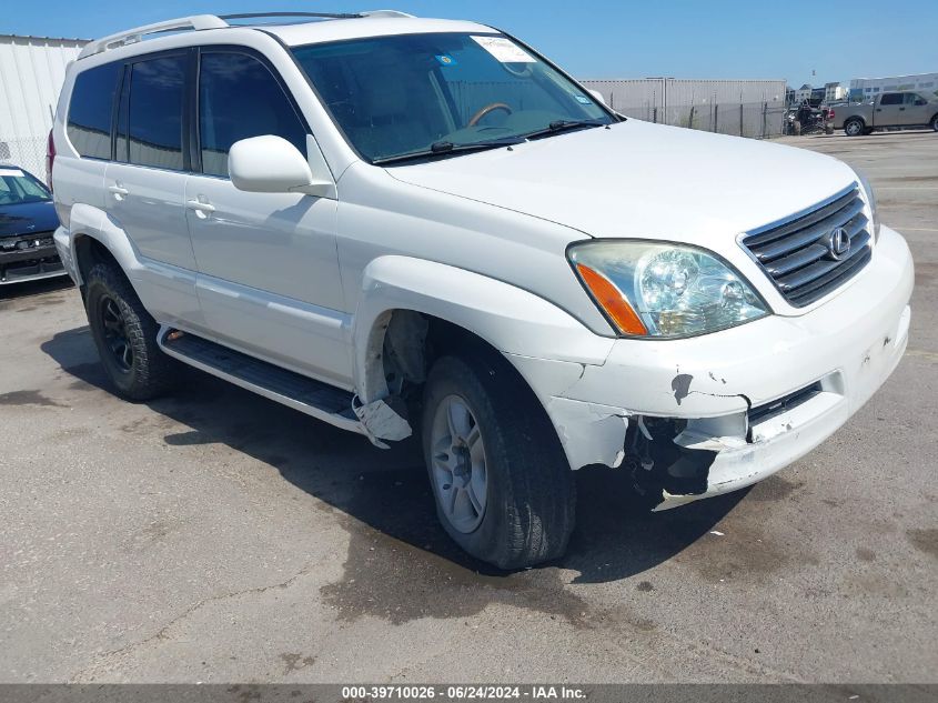 2006 Lexus Gx 470 VIN: JTJBT20X860110535 Lot: 39710026