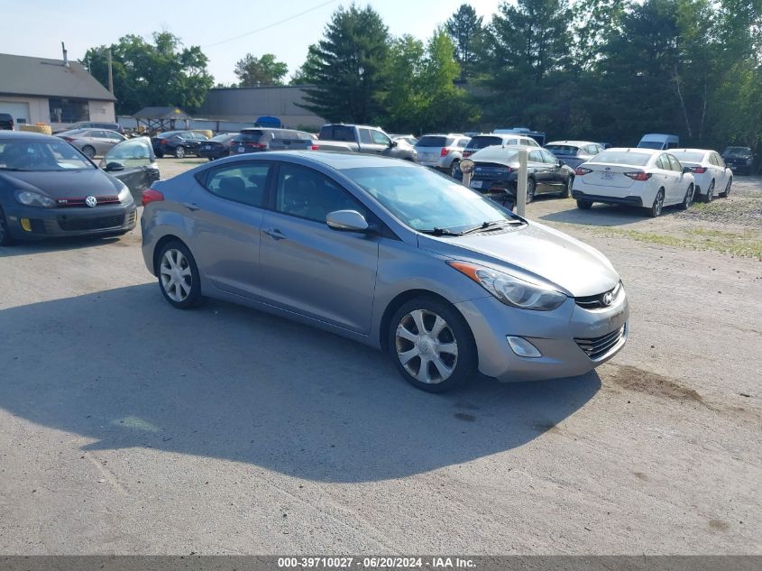 2012 Hyundai Elantra Limited (Ulsan Plant) VIN: KMHDH4AE3CU393139 Lot: 39710027