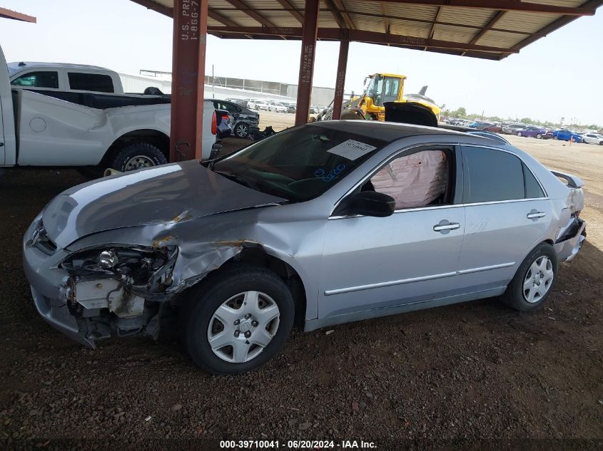 2005 Honda Accord 2.4 Lx VIN: 1HGCM56475A053001 Lot: 39710041