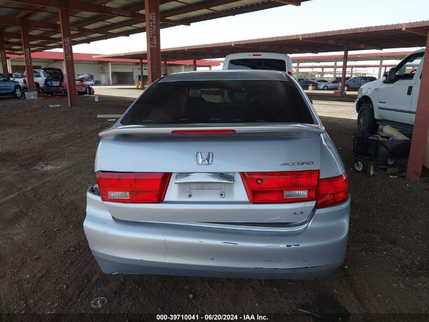 2005 Honda Accord 2.4 Lx VIN: 1HGCM56475A053001 Lot: 39710041