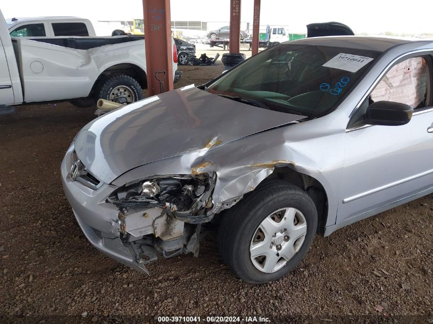 2005 Honda Accord 2.4 Lx VIN: 1HGCM56475A053001 Lot: 39710041