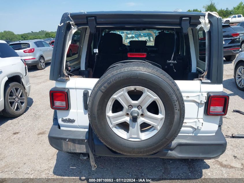 2020 Jeep Wrangler Unlimited Sport S 4X4 VIN: 1C4HJXDG3LW284810 Lot: 39710053