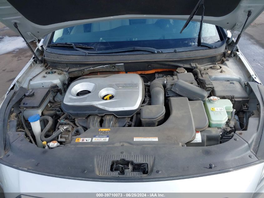 2016 Hyundai Sonata Hybrid Se VIN: KMHE24L16GA014478 Lot: 39710073