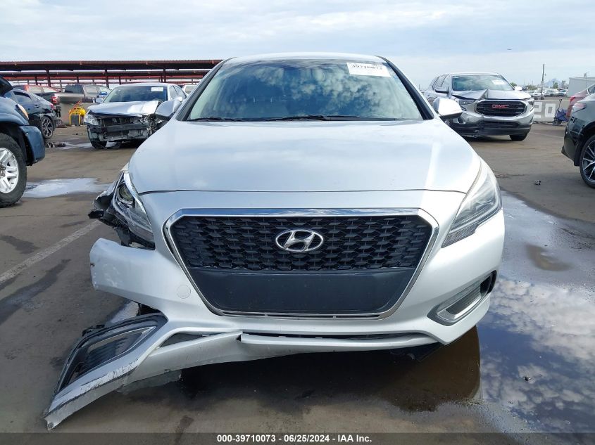 2016 Hyundai Sonata Hybrid Se VIN: KMHE24L16GA014478 Lot: 39710073