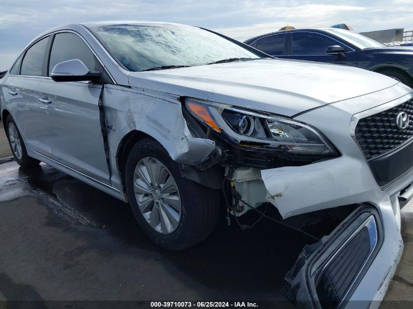 2016 Hyundai Sonata Hybrid Se VIN: KMHE24L16GA014478 Lot: 39710073