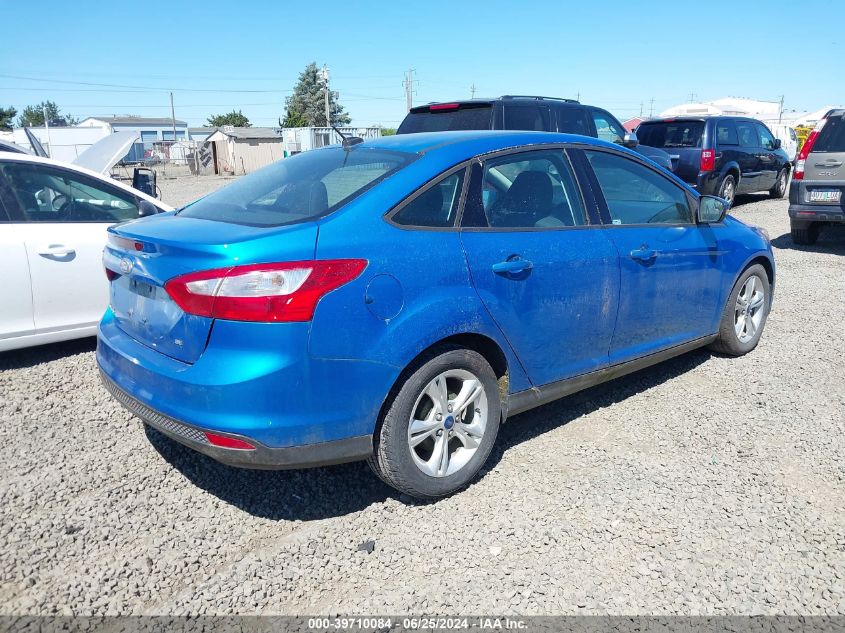 2014 Ford Focus Se VIN: 1FADP3F20EL157028 Lot: 39710084