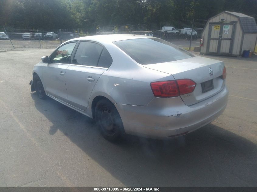 2013 Volkswagen Jetta 2.5L Se VIN: 3VWDP7AJ8DM441467 Lot: 39710095